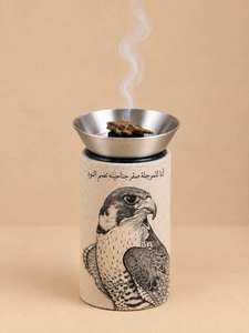 Quemador de Incienso de Madera de Pino Trenzado Indio-Arabe Ecológico al por Mayor, Aromaterapia, Decoración Dorada para Ramadán y Eid - Product Image 2
