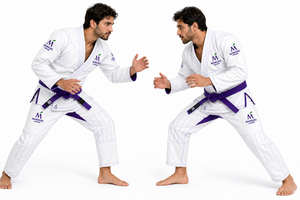 Uniforme de Jiu-Jitsu personnalisable professionnel avec appliques, coutures renforcées, résistant aux déchirures, tissu en coton 350g, léger et respirant - Product Image 5
