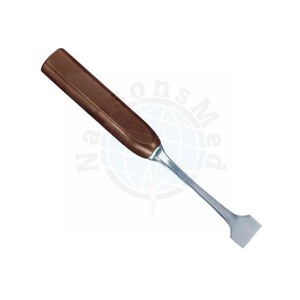 Ciseau à os Alexander 18 cm, 4 mm de large, en acier inoxydable allemand, instrument chirurgical orthopédique manuel, outil de coupe d'os durable - Product Image 4