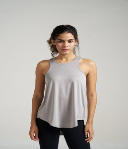 Women Sports Polyester <b>Racer</b> <b>Back</b> Tank <b>Top</b> Breathable Quick Dry Sleeveless Gym Fitness Workout Running Yoga Activewear - Product Image 4