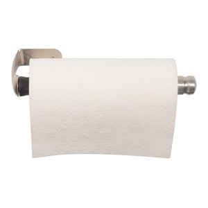 <b>Wall</b> <b>Mounted</b> Stainless Steel Paper Towel <b>Holder</b> with Rounded Finial Single Arm Kitchen <b>Roll</b> <b>Holder</b> - Product Image 6