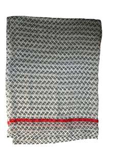 Dupatta de Poliéster Chifón Blanco con Estampado a Mano para Mujer, Ligera, Suave, Estilo Étnico Tradicional, Accesorio de Moda Elegante para Mujeres y Niñas - Product Image 2