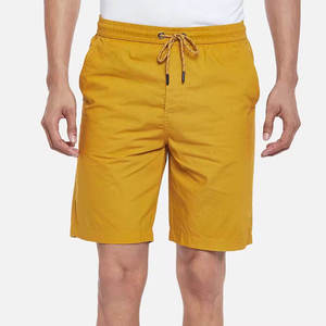 Pantalones Cortos Deportivos Casuales Vintage para Hombre, de Alta Calidad, Lona Sólida de 180g, Cintura Elástica de Algodón, Tejido Ecológico, para Verano - Product Image 2