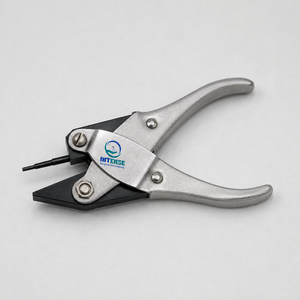 Professional Jewelry Hole Punch Pliers Metal Hole Punch <b>Tool</b> <b>Leather</b> Plastic Rubber Fabric Craft Punch Pliers - Product Image 2
