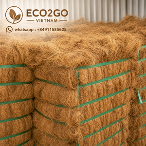 ECO2GO VIETNAM Organic Coconut Fiber Supplier Wholesale Bulk High Quality Eco-Friendly Bale Chemical-Resistant Anti-Uv Features - Product Image 1