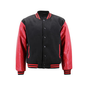 Varsity Jacket Manufacturer Made Custom College Jacket Wholesale Price Blank <b>Men</b> Baseball Embroidery Logo - Product Image 3