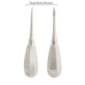 Elevadores de raíz de acero inoxidable certificados ISO de VIDIFIVE INTERNATIONAL (derecha) Fuente de alimentación manual Elevadores de raíz Kopp de Kopp - Product Image 1