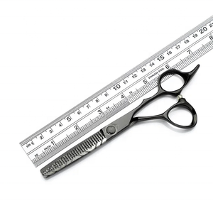 Ciseaux de coiffure 6'' en acier inoxydable JP, ensemble de ciseaux de barbier professionnels pour la coupe de cheveux, avec sac inclus - Product Image 4