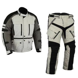 Combinaison de moto noire pour homme, manches longues, coupe-vent, respirante, colorée, vêtements de course FIT FRONT INDUSTRIES FF-MU-01 - Product Image 6