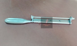 Kit chirurgical de greffe cutanée Humby, manche 16 cm, lame 8 cm, dermatome en acier inoxydable, certifié CE Classe I, à épaisseur variable - Product Image 2