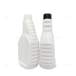 ขวด HDPE 500 มล. ø27 มม. คอขวดแบนยาว สำหรับบรรจุภัณฑ์ทำความสะอาดระดับมืออาชีพ ODM OEM เวียดนาม พร้อมฝาเกลียวแบบพ่น - Product Image 2