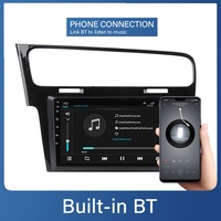 Lecteur DVD de voiture avec écran IPS de 9 pouces, GPS Android, amplificateur, Carplay, Android Auto, autoradio pour Volkswagen Golf 7 2013-2016