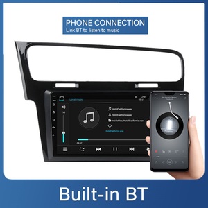 Lecteur DVD de voiture avec écran IPS de 9 pouces, GPS Android, amplificateur, Carplay, Android Auto, autoradio pour Volkswagen <span class=keywords><strong>Golf</strong></span> 7 2013-2016 - Product Image 3