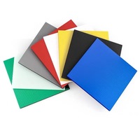 Feuille de plastique ondulé PP de 2 mm à 12 mm, imperméable et durable, pour impression publicitaire et découpe sur mesure