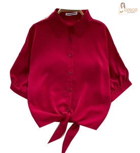 Camisas y Blusas de Mujer para Primavera, Verano y Otoño, Manga Larga, Cuello Camisero, Cierre de Botones, Estilo Vintage, Ecológicas, de Secado Rápido - Product Image 2