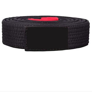 Cinturón de Artes Marciales de Lino Personalizado con Logotipo OEM Impreso por Transferencia Térmica, Elástico, Unisex - Pedidos al por Mayor y de Lujo - Product Image 4