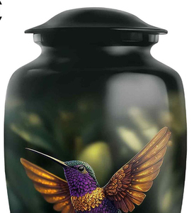 Urnas de Cremación de Latón para Cenizas de Adultos, Urnas Hechas a Mano para Hombre y Mujer, Urnas Decorativas, Urnas Funerarias - Product Image 5