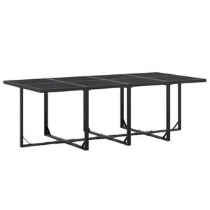 Conjunto de Comedor para Jardín en Negro - Product Image 4