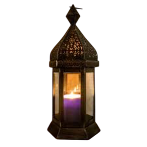 Wholesale Modern Farmhouse Scandi Style Metal & Glass <b>Lantern</b> With Hanging Handle Indoor Outdoor Garden Patio Home Decoration - Product Image 4