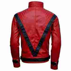 Chaqueta de Motociclista Impermeable de Cuero PU Rojo para Hombre, Cuello Alto, Estilo Motero con Tachuelas, Talla Grande, Corte Regular, Ropa de Invierno TITAN - Product Image 2