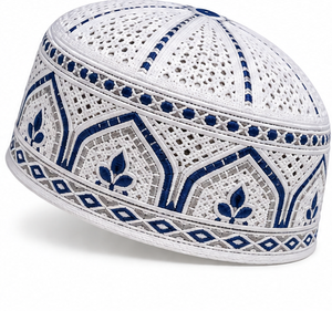 Gorro de Oración Musulmán de Punto para Hombre, Transpirable y Cómodo, Gorro Islámico Kufi, Venta al por Mayor, Gorro Religioso para Adultos - Product Image 4