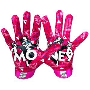 Gants de football américain 7v7 en gel de silicone de haute qualité, personnalisables avec logo, pour receveurs, durables, antidérapants, pour jeunes et adultes, avec logo en caoutchouc. - Product Image 4