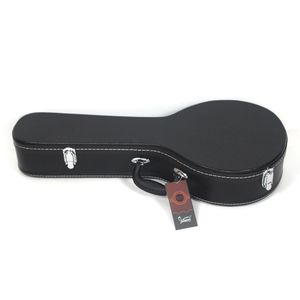 Custodia Rigida in Pelle con Motivo Microgroove per Mandolino - Nera - Product Image 5