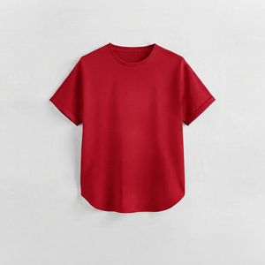 T-shirts pour femmes tendance, manches courtes, col rond, légers, doux, streetwear, vêtements décontractés, confortables, modernes, tricotés, unis - Product Image 4
