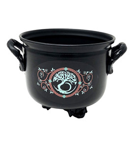 Quemador de Incienso de Hierro Fundido con Motivo de Árbol, Ecológico y Duradero, Diseño de Larga Duración para Todas las Estaciones, Uso Aromático Indio - Product Image 1