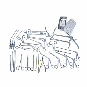 Ensemble d'instruments de chirurgie endoscopique des sinus Fida, ensemble d'instruments FESS, chirurgie générale, manuel, acier inoxydable, certifié CE, réutilisable, classe I - Product Image 2