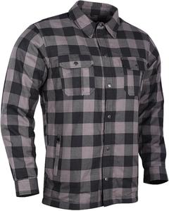 Chemise de motard en flanelle à carreaux blindée pour homme, respirante, coupe-vent, ignifuge, séchage rapide, plusieurs poches de rangement - Product Image 2