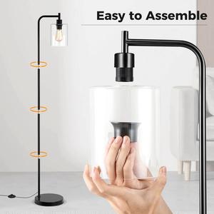 Lámpara de Pie Decorativa de Cristal con Acabado Cromado para Proyectos de Salas de Estar de Lujo - Product Image 4