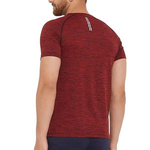 Camiseta Deportiva de Compresión Personalizada, Ajustada, Transpirable, para Hombre, Fitness, Lisa, al por Mayor, Tallas Grandes, para Gimnasio y Running - Product Image 3