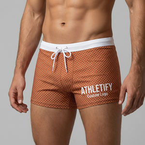 ATHLETIFY - Trajes de Baño Personalizados para Hombre, de Secado Rápido, Transpirables, UPF50+, Ecológicos, con Logotipo Personalizado, Cómodos y Duraderos para el Verano - Product Image 1
