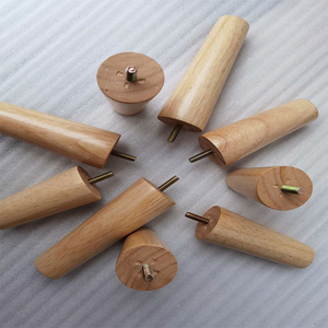 Multifunctional Round Wood <b>Legs</b> for Furniture Solid Wooden <b>Legs</b> for Sofa Cabinet Table Durable Design for Modern and Classic - Product Image 3