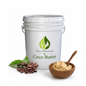 Premium <b>Raw</b> Cocoa Butter 100% Pure Natural Unrefined Expeller Pressed <b>Skin</b> Care Cosmetic Ingredient Bulk Supplier India - Product Image 1