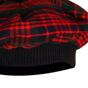Gorro Escocés MacDonald TAM O SHANTER para Hombre, Boina de Lana de Alta Calidad, Balmorals Tartan Tammy Hat 2026 - Product Image 4