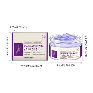 Kresin Gel Massaggio Lenitivo per Dolori Articolari Viola 100g - Set 3 Pezzi - Gel Efficace per il Sollievo dal Dolore - Product Image 2