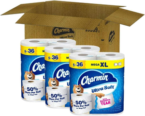CharminUltra Soft Toilet Paper Super Plus Rolls (201 <b>Sheets</b>/roll, 32 Rolls) - Product Image 1