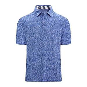 Chemises décontractées pour hommes en tissu polaire respirant, à motif uni, avec boutons et logo personnalisé sur le devant, manches courtes, pour l'été - Product Image 6