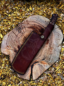 Cuchillo de Chef Profesional, Nuevo, Forjado a Mano, de Acero de Damasco, para Deshuesar Carne, con Hoja de Acero al Carbono - Product Image 5