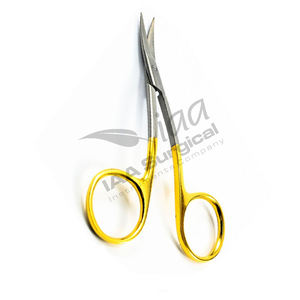 Tijeras para vendajes de Pakistán, instrumento médico quirúrgico profesional, tijeras para iris para uso quirúrgico y dental, hechas a mano - Product Image 1
