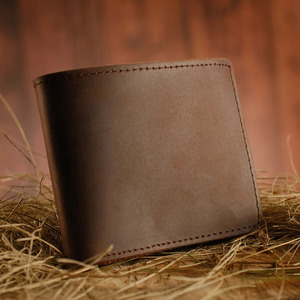 High quality mens leather wallets slim RFID secure wholesale supplier OEM custom premium export quality leather wallets for sale - Product Image 2
