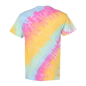 Camiseta Tie Dye Personalizada para Hombre, 100% Algodón, Diseño Liso, Suave y Cómoda para Uso Diario, de Fabricante Verificado - Product Image 1
