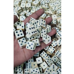 ลูกเต๋ากระดูกและฮอร์นลูกเต๋าสำหรับเล่นเกมหกด้านลูกเต๋ากระดูกควายและอูฐ - Product Image 1