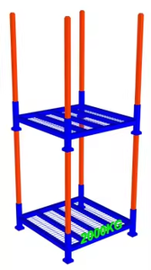 5 Layer Heavy Duty Steel Stackable <b>Storage</b> <b>Racks</b> CE Certified Adjustable Warehouse & <b>Garage</b> Shelving - Product Image 4