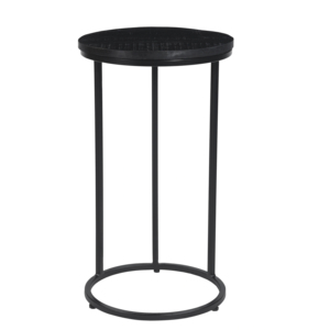 Mesa para portátil de forma redonda de la mejor calidad, color negro - Product Image 1