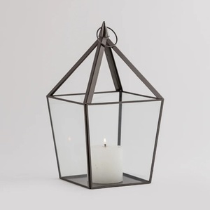 Nuevo y elegante portafaroles metálico con diseño colgante para decoración de interiores, exteriores, patio, jardín y bodas. - Product Image 3