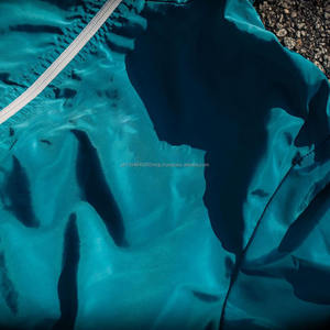 <b>Men's</b> Fitness <b>Shorts</b> Set Custom 100% Nylon Zipper Jacket Windbreaker with Sublimated Technique Windbreaker <b>Short</b> Set - Product Image 2