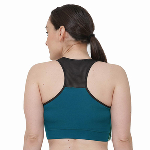 Sujetador Deportivo Transpirable de Alta Sujeción con Diseño Personalizado OEM para Mujer, con Logotipo Frontal Acolchado, para Yoga, Fitness, Entrenamiento y Running - Product Image 2